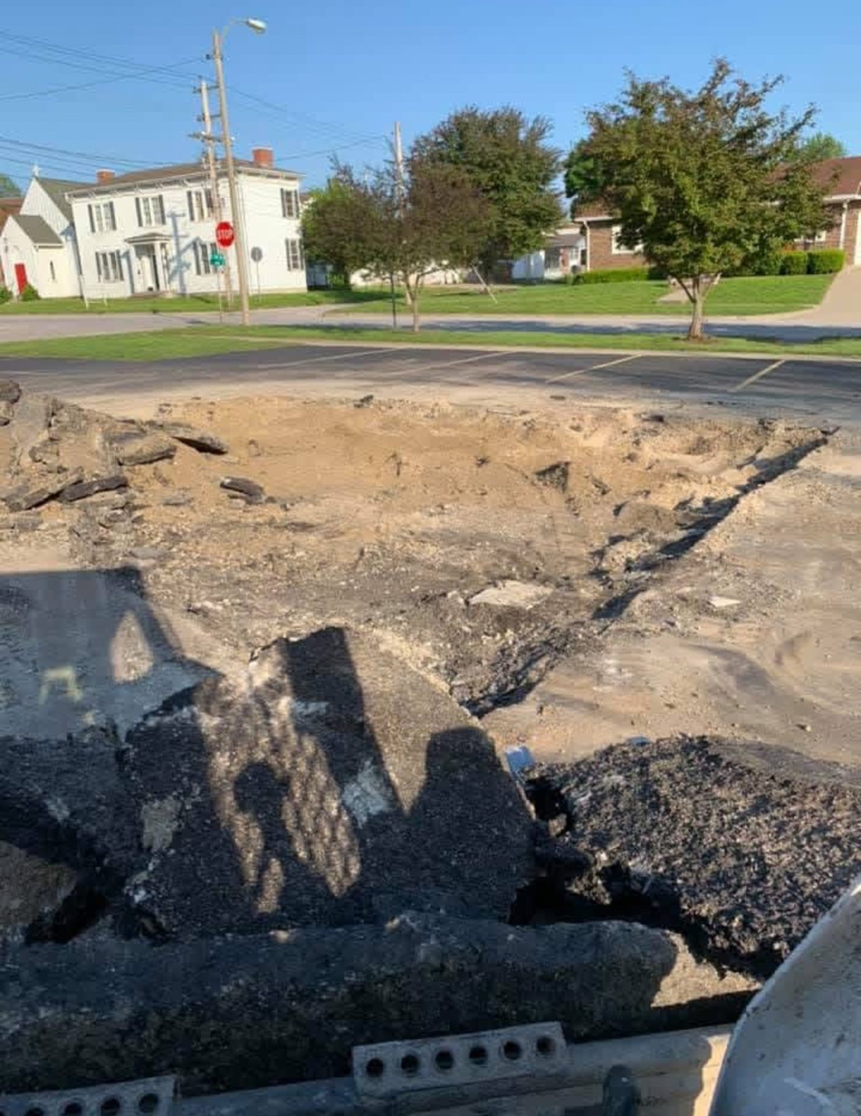 Repair failed asphalt removal by United Way Asphalt